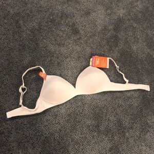 White bra. Wire free